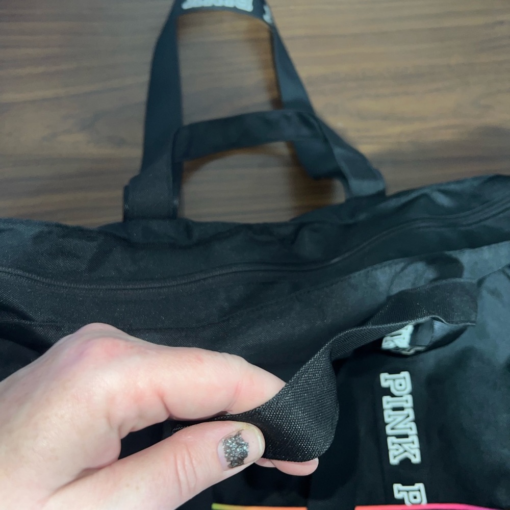 Pink larger size tote - Picture 2 of 5